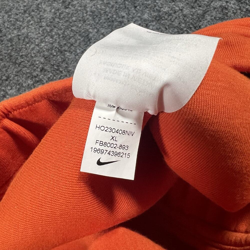 Nike Tech Fleece Jogger Orange Set Mens XXL Hooded Zip Jacket XL Jogger Pants - Picture 12 of 15